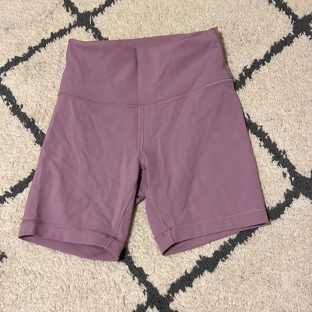 Lululemon Wunder Train high rise shorts (6”)